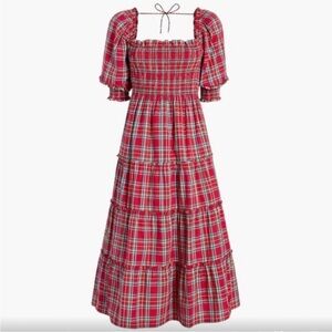 Plaid Tartan Nelsi Dress M (flaw)